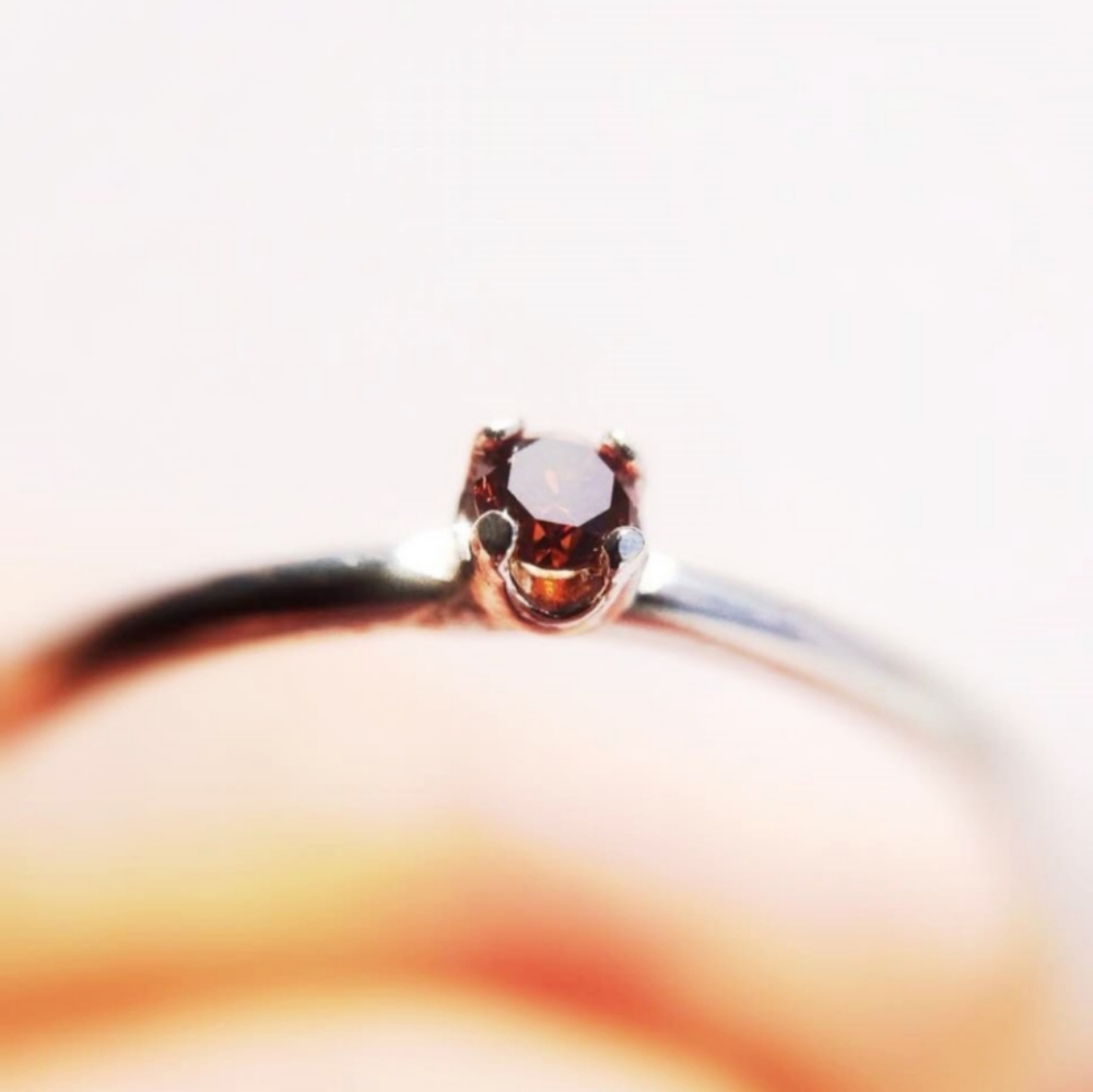 Red diamond Ring